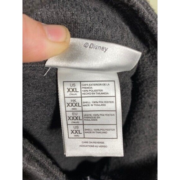 Disney World Disney Parks 1/4 Zip Pullover Sweater Shirt Unisex XXL Mickey Mouse - Picture 9 of 10